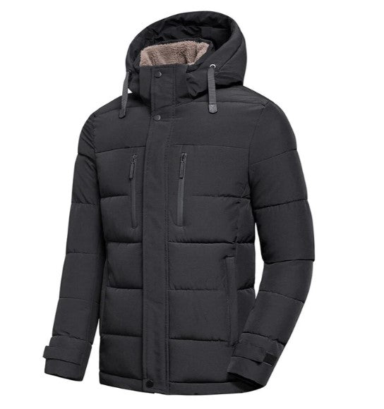 Men's Justin Winter Jacket, Removable Hood