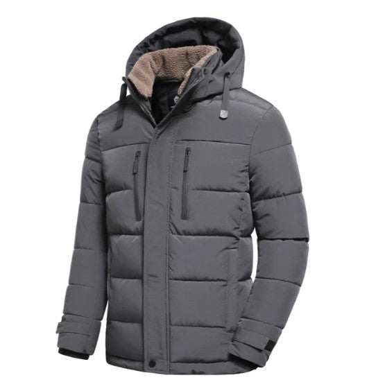 Men's Justin Winter Jacket, Removable Hood