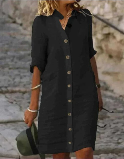 Breathable Casual Summer Maxi Dress for Women