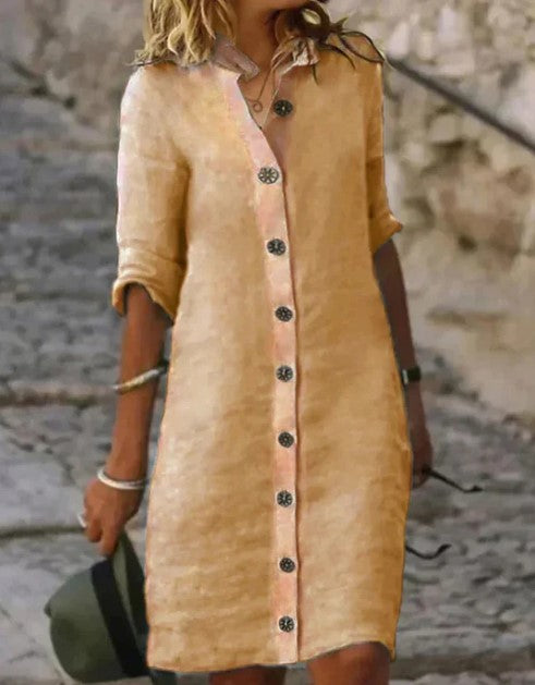 Breathable Casual Summer Maxi Dress for Women