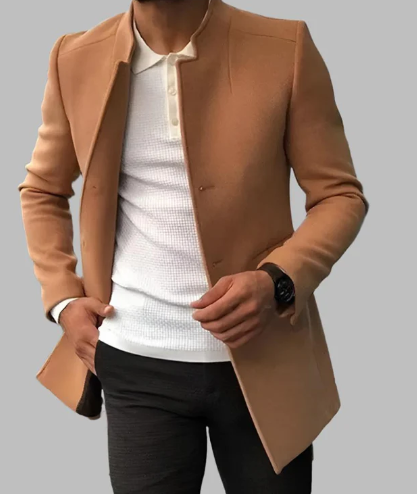 Minimalistische moderne mannenjas