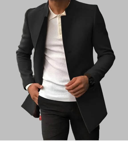 Minimalistische moderne mannenjas