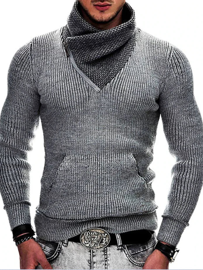 Men's stylish Harajuku-style Elijah knitted sweater