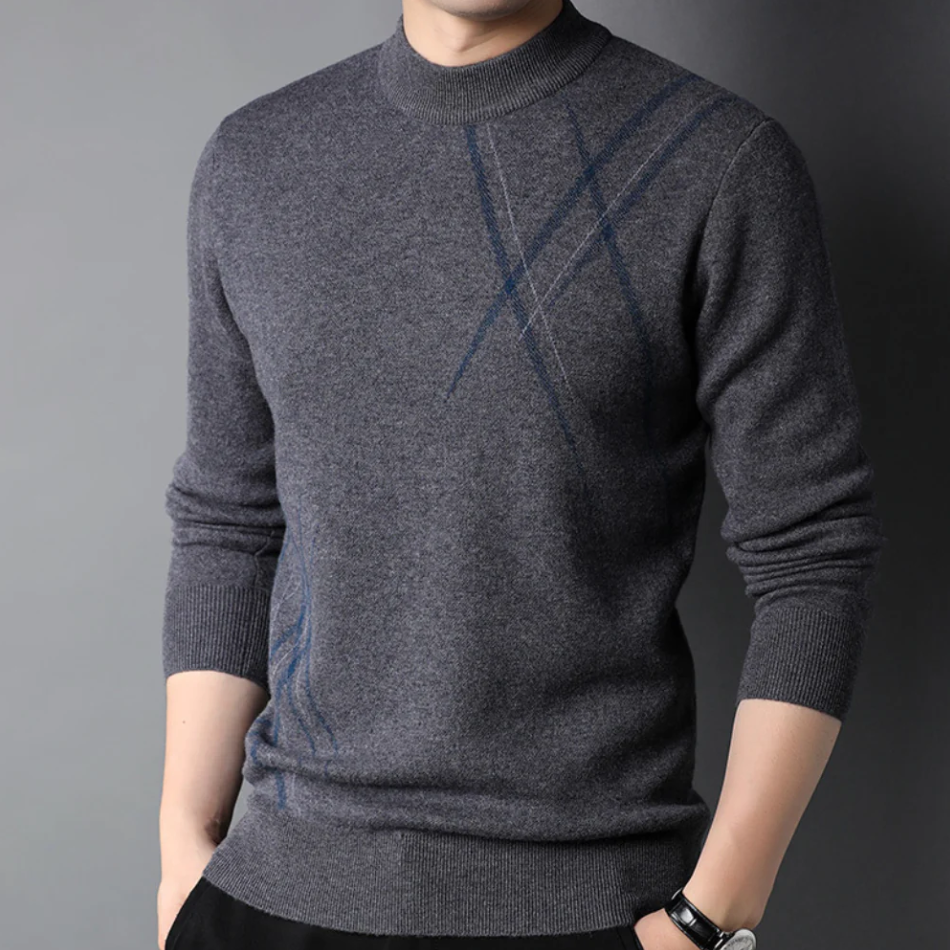 Men's Iulian Round-Neck Stylish Sweater