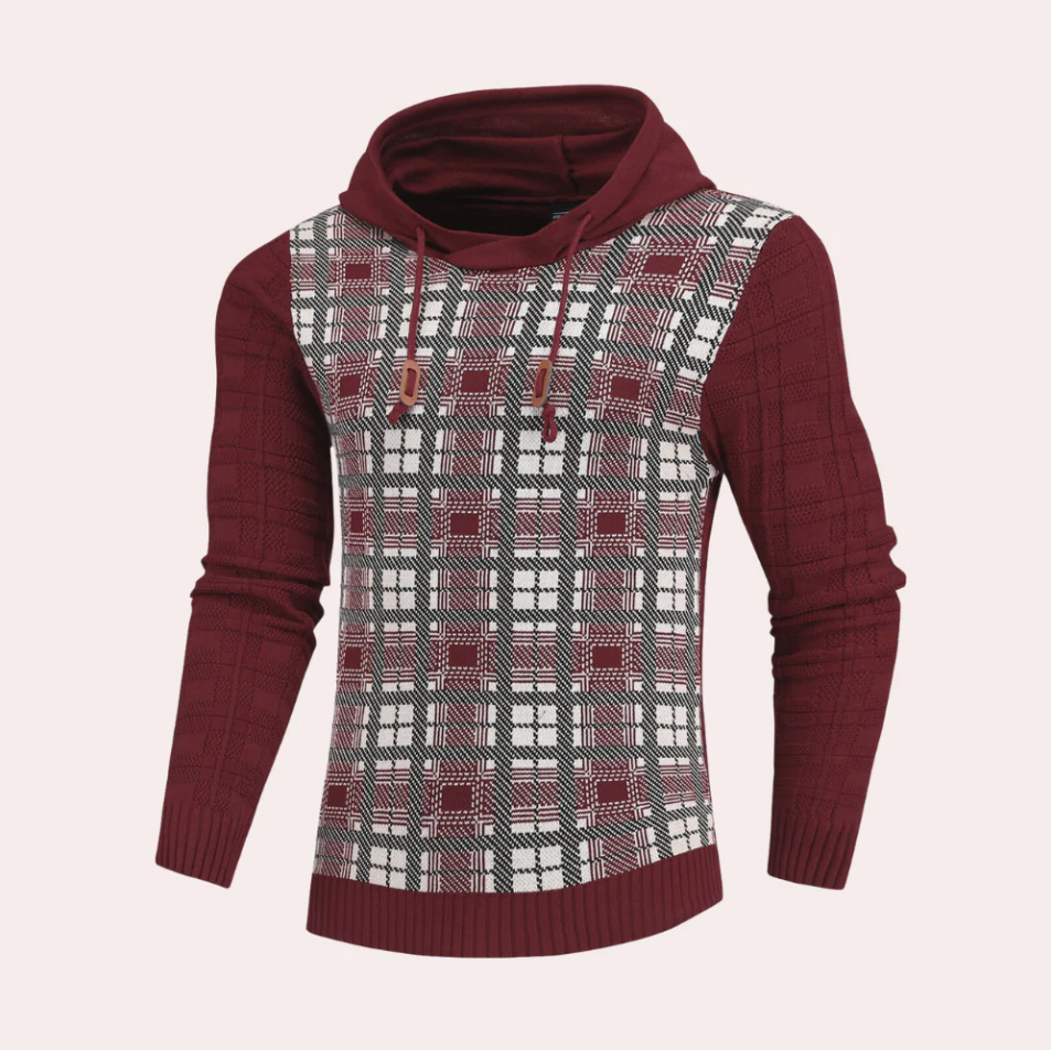 Men's Emre Sweater with Adjustable Hood