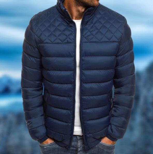 Men's windproof outdoor jacket for comfort