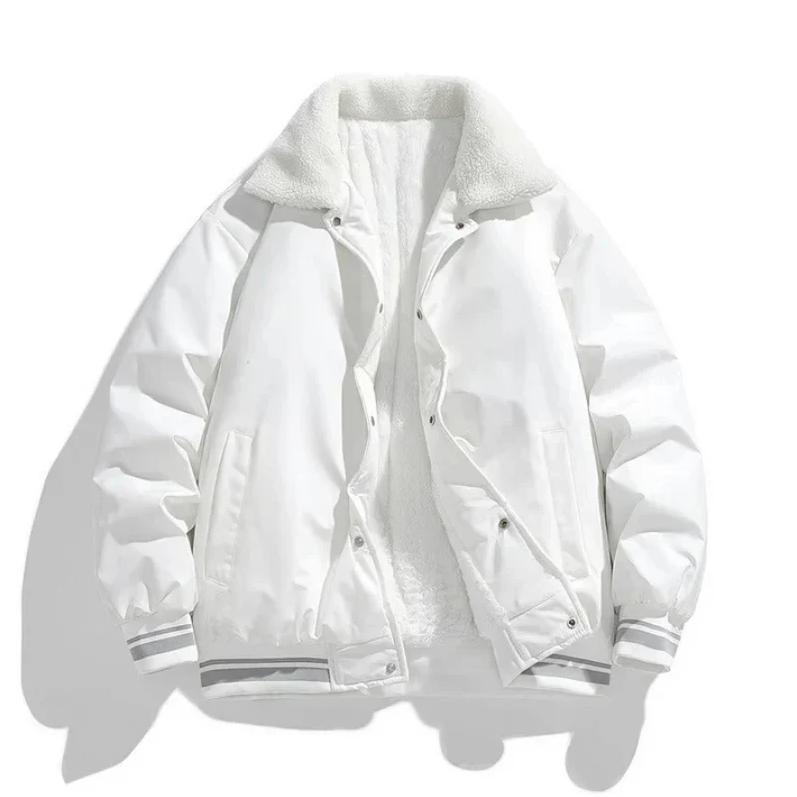 Men's Kiril Sherpa Collar Winter Jacket: Warm & Durable