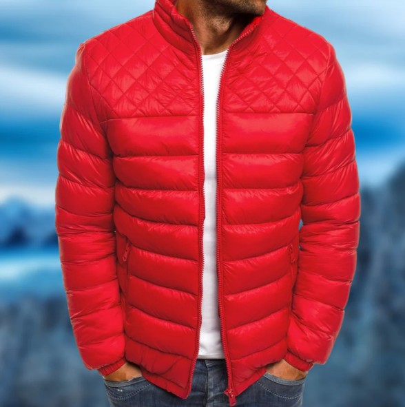 Men's windproof outdoor jacket for comfort