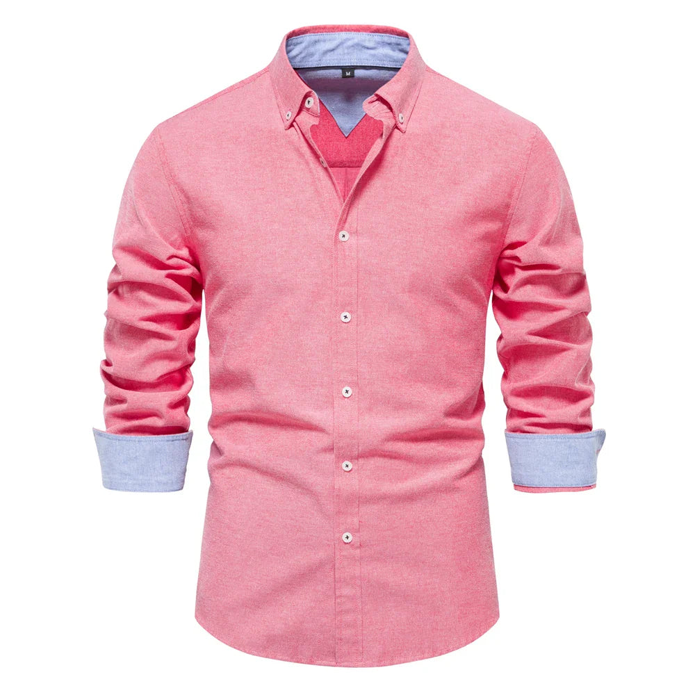 Classic Men's Casual Button Shirt