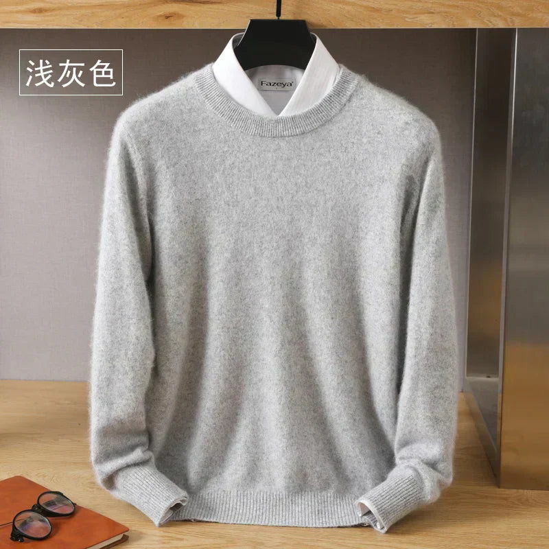 Soft Premium Crew Neck Cashmere Sweater