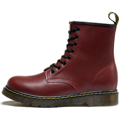 Warm Insulated Leather Chelsea Boots for Men