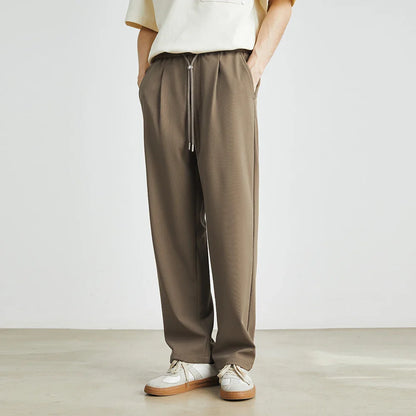 Comfortable Fit Drawstring Pants for Men