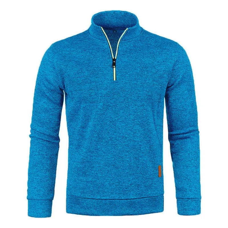 Warm Men's Fleece Pullover Jacket