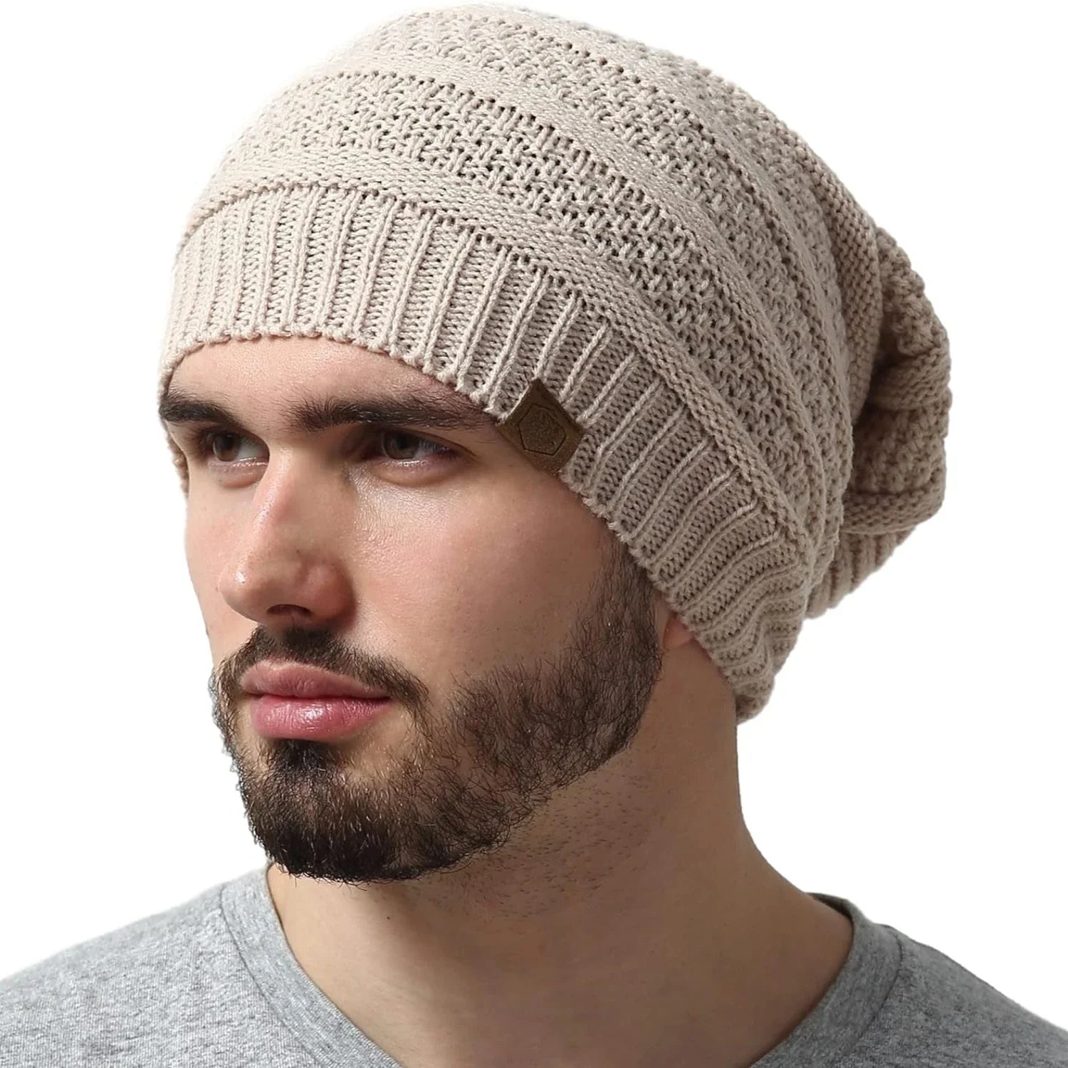 Warm Faux Fur Knit Hat - BritishElegance