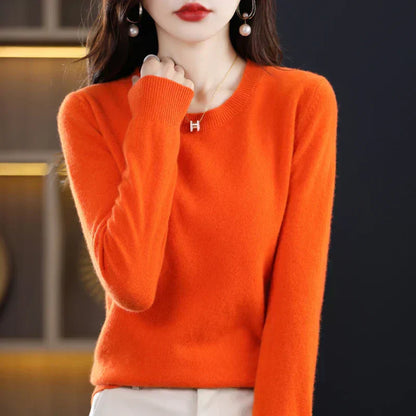 Warm Cozy Cashmere Blend Winter Sweater