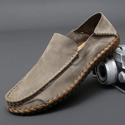 Bennett | Leather Loafers – Handmade Slip-On Shoes with Cushioned Comfort