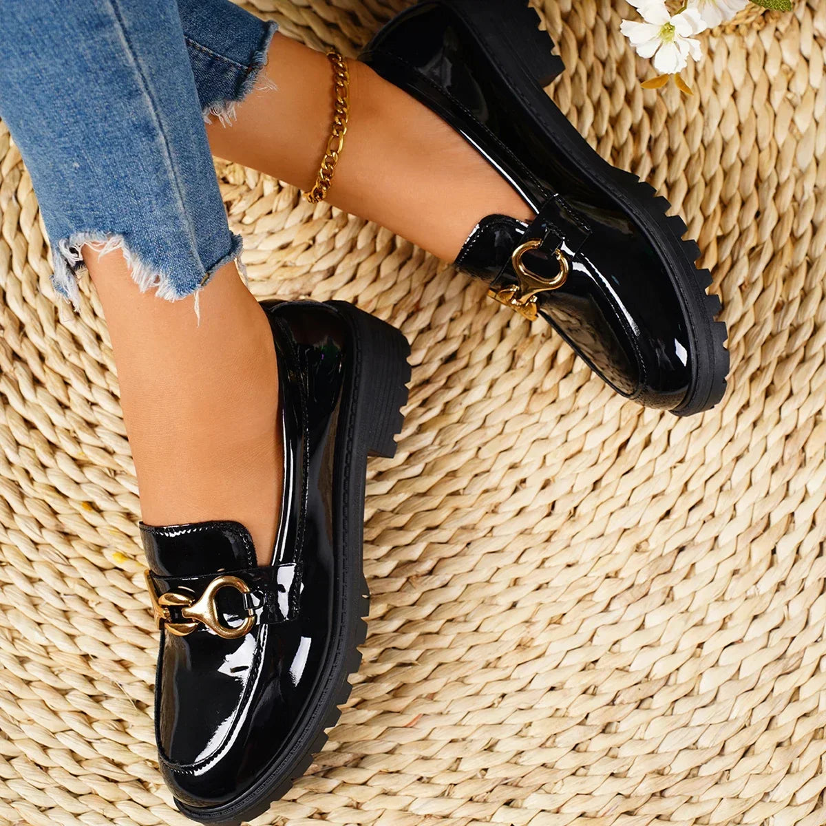 Marlis Leather Loafers