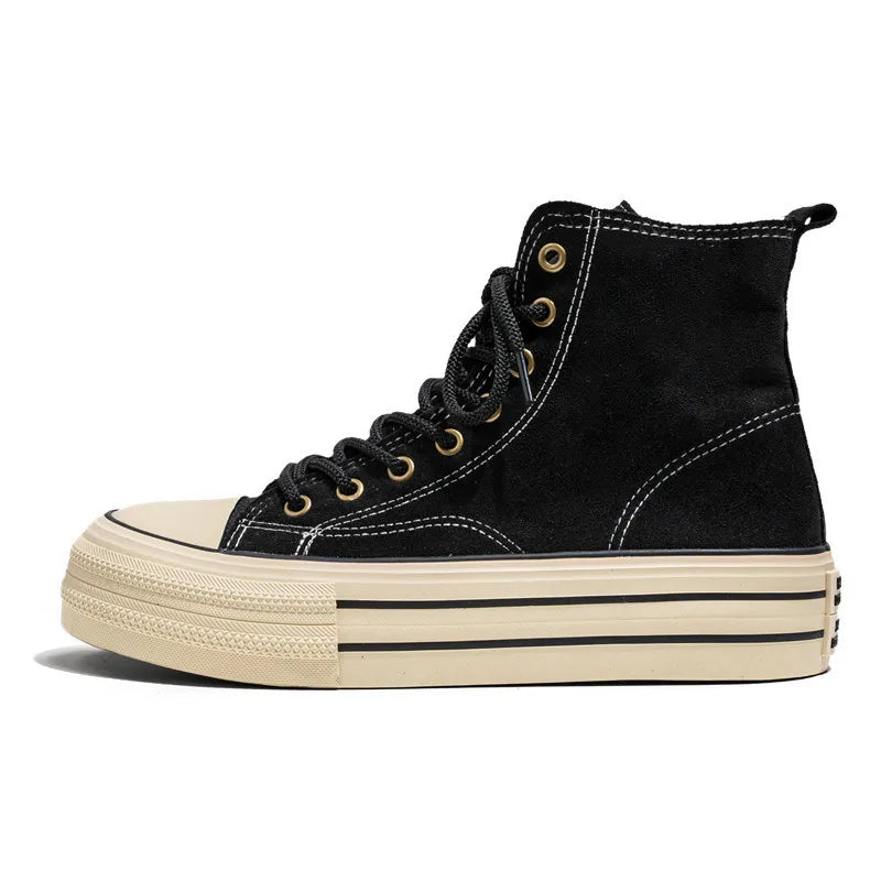 Sam – Unisex Black Ankle Boots | Comfortable Faux Suede