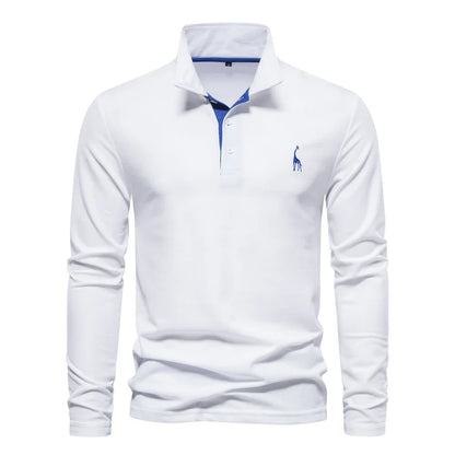 Classic Embroidered Mens Polo Shirt