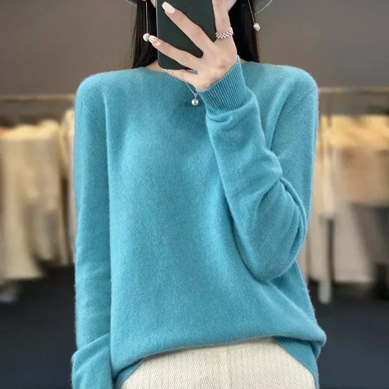 Australian Made Soft Merino Wool Sweater for Women