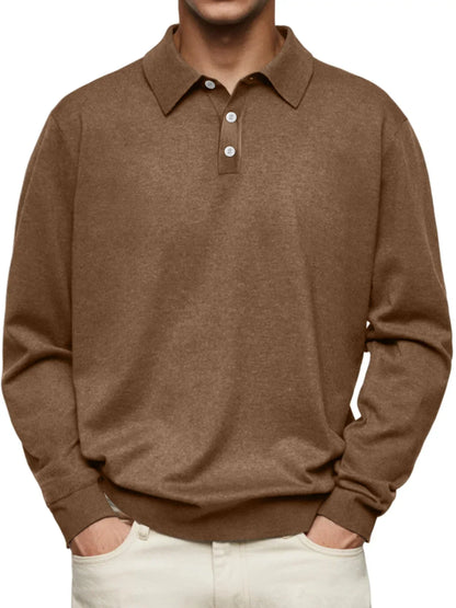 Men's Classic Fit Relaxed Polo Shirt