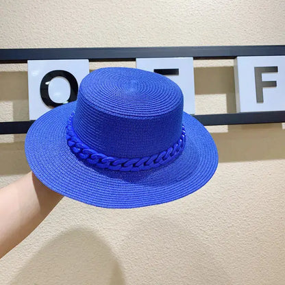 Classic Wide Brim Sun Straw Hat