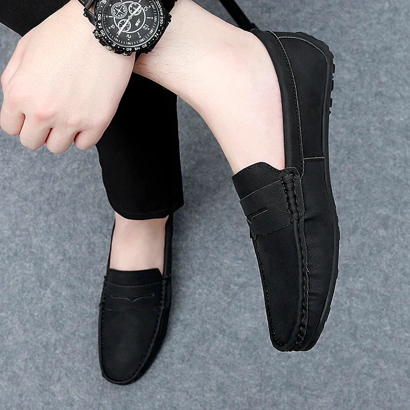 Travor Genuine Leather Loafers