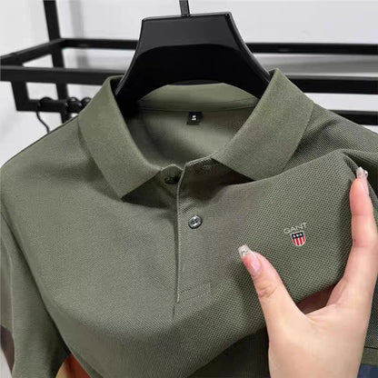 Classic Comfortable Men's Polo Shirt - Soft & Moisture Wicking