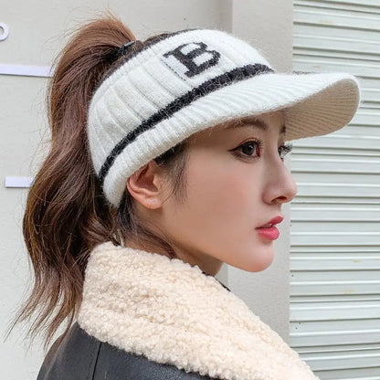 Warm Women's Cable Knit Hat