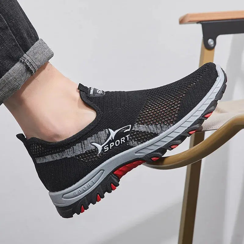 Men’s Breathable Mesh Sneakers – Lightweight Summer Walking Shoes