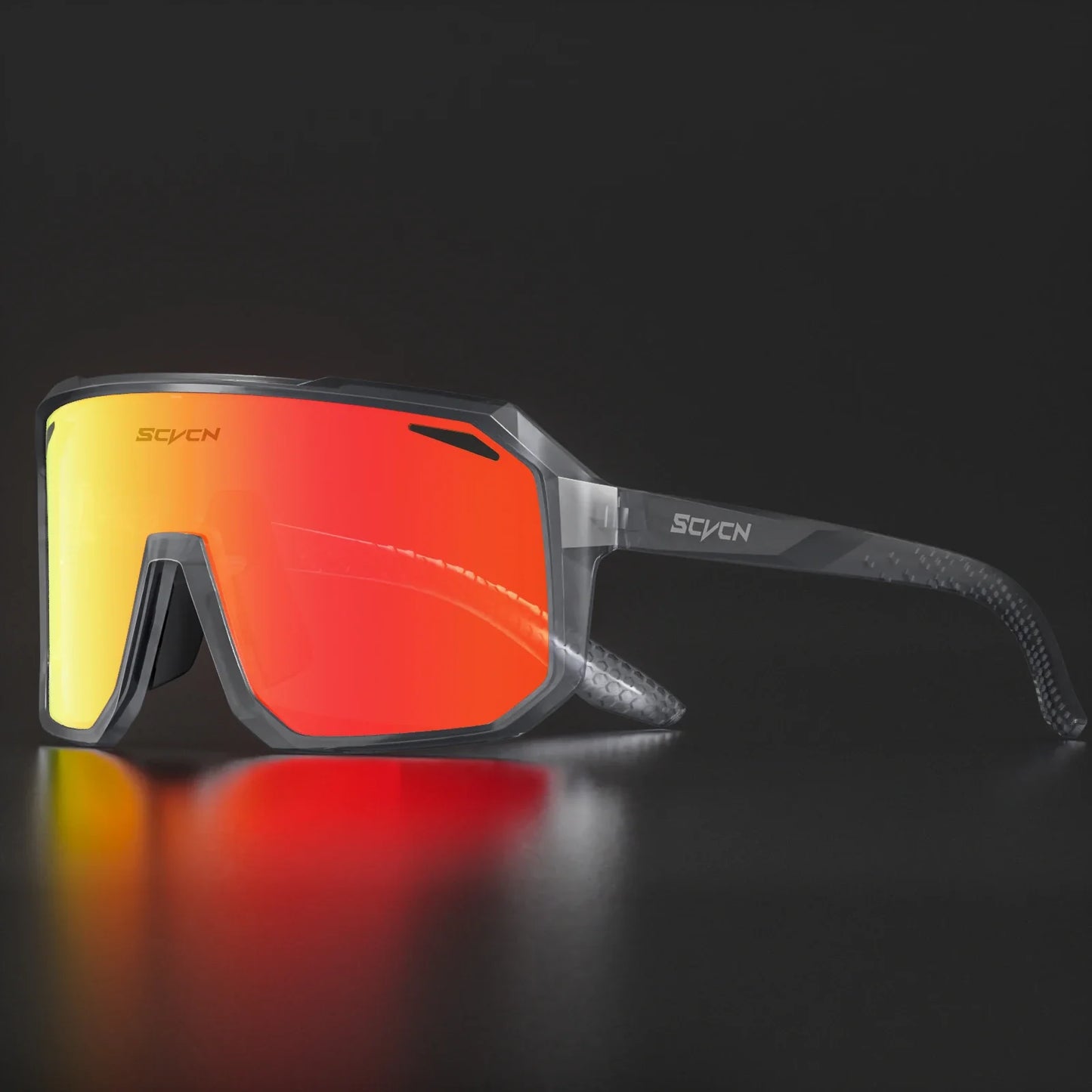 Men's Polarized Bike Sunglasses - Lightweight Athletic Shades
