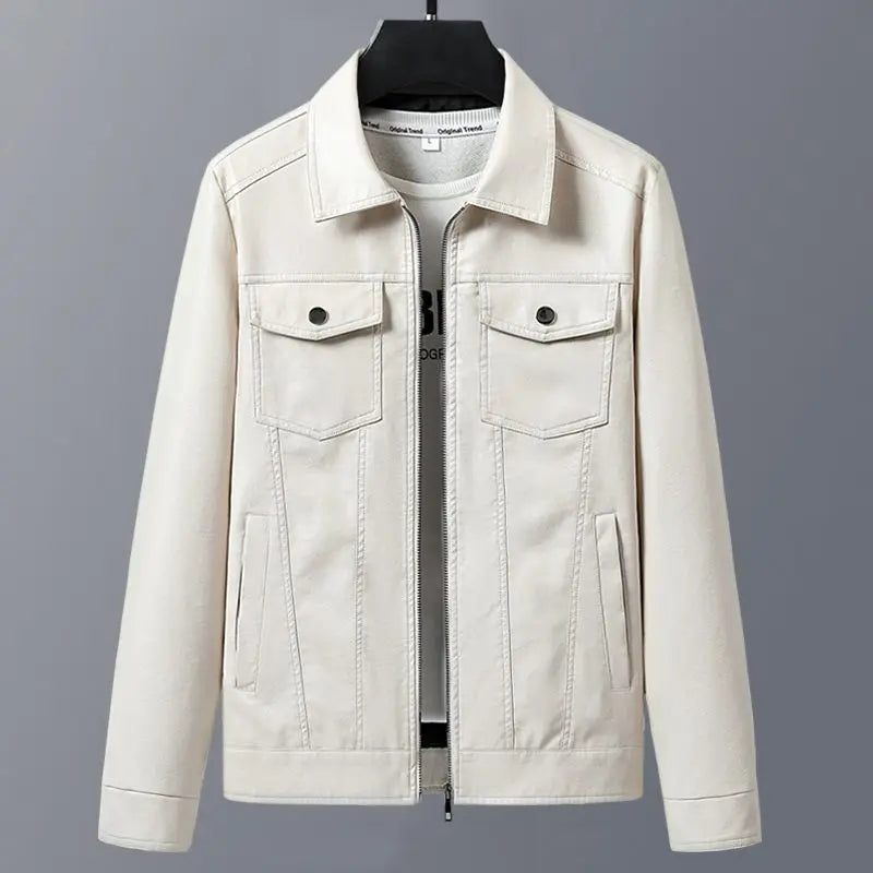 Varves Genuine Leather Jacket