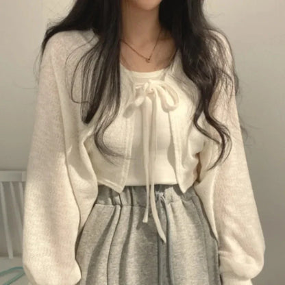 Lightweight Open Front Cardigan – Warm Weather Shawl Wrap - BritishElegance