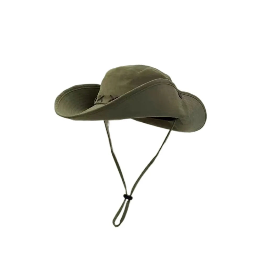 Lightweight Cowboy Hat - Extra Wide Brim Summer Shade