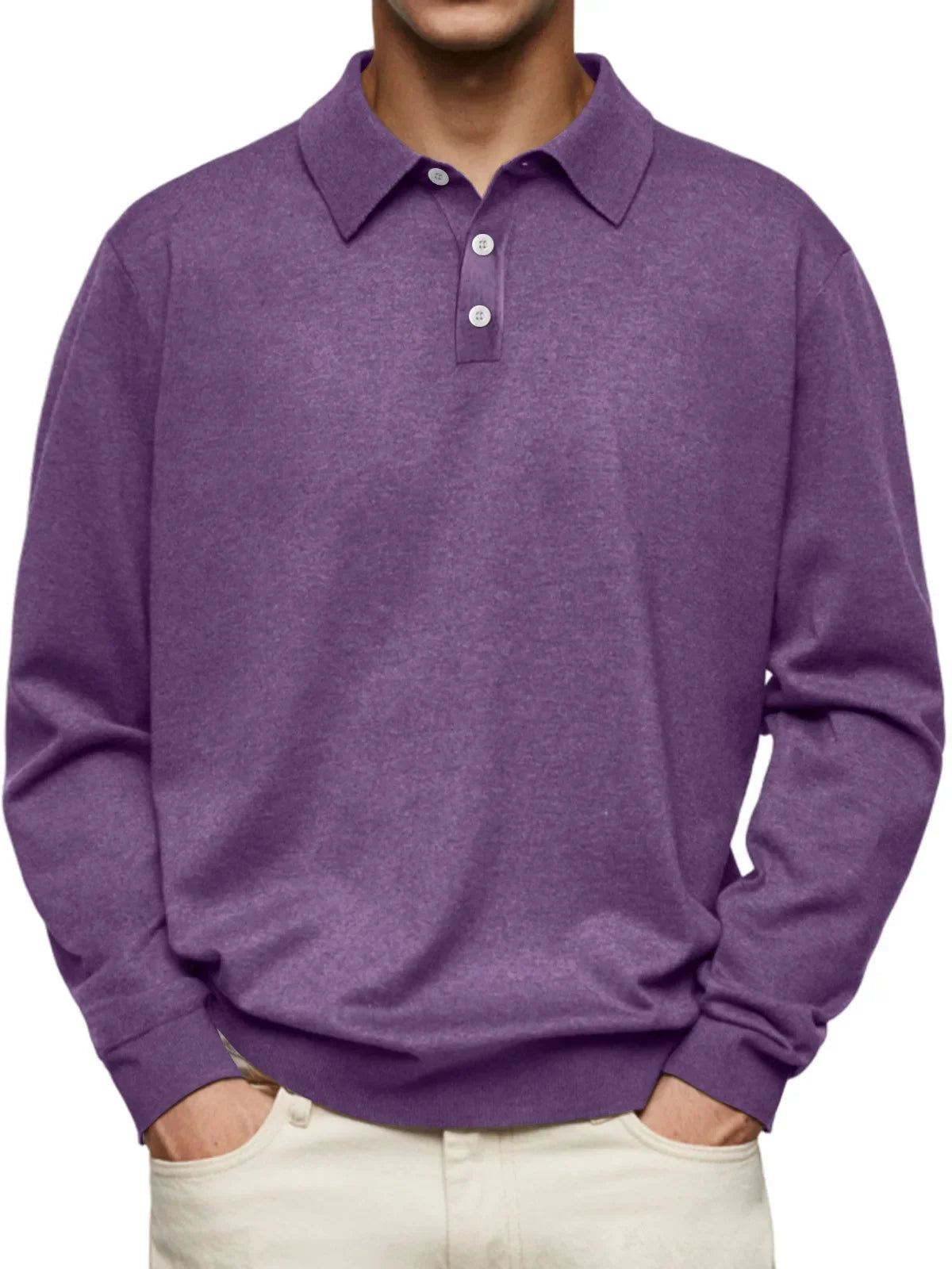 Men's Classic Fit Relaxed Polo Shirt