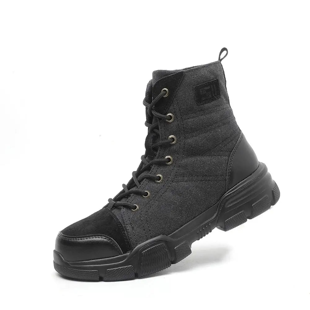 Durable Safety Steel Toe Boots