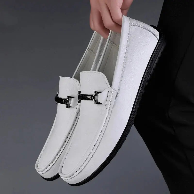 Vecchia | Leather Loafers – Classic Sophistication with Modern Detail