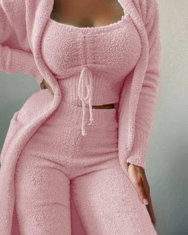 Warm Winter Clothing Set - Soft Cozy Sweater Outfit