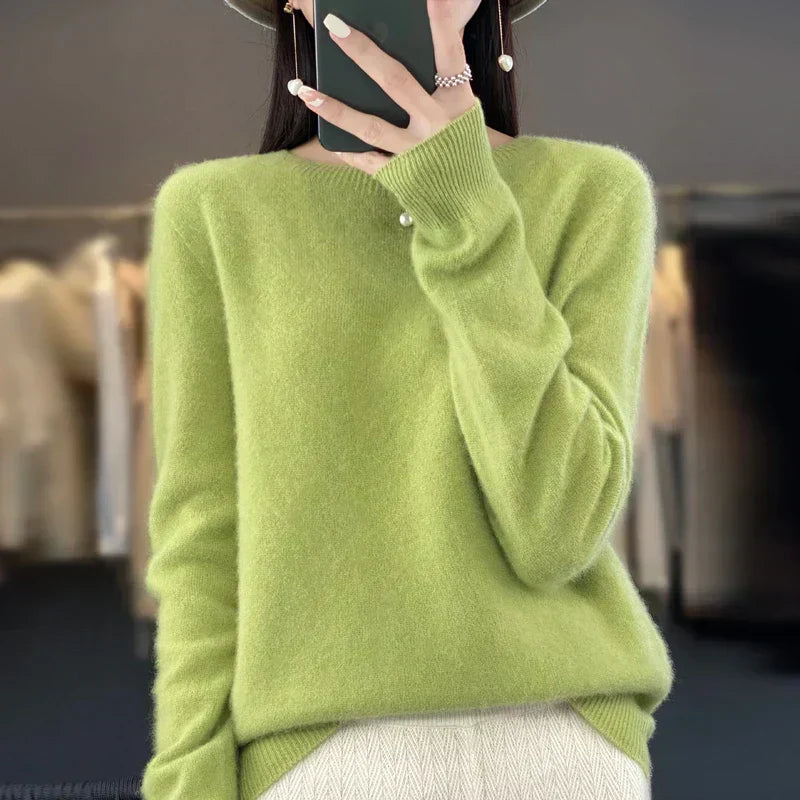 Australian Made Soft Merino Wool Sweater for Women