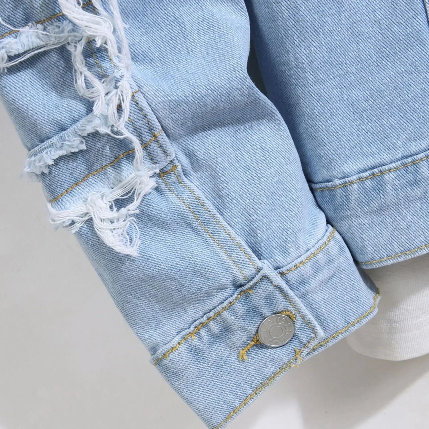 Fray Denim Jacket