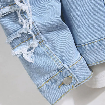 Fray Denim Jacket