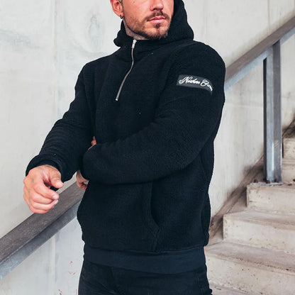 Warm Classic Zip Up Mens Fleece Jacket