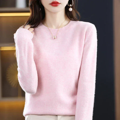 Warm Cozy Cashmere Blend Winter Sweater