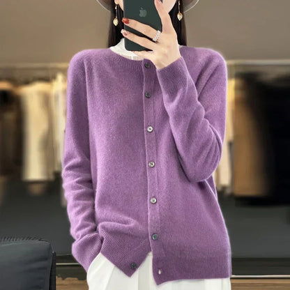 Soft Merino Wool Cardigan for All Seasons