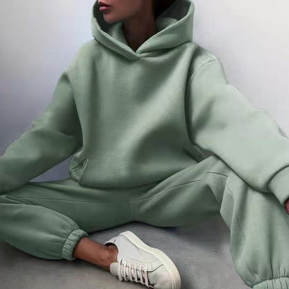 Comfy Women's Casual Hoodie Sweatpants Set