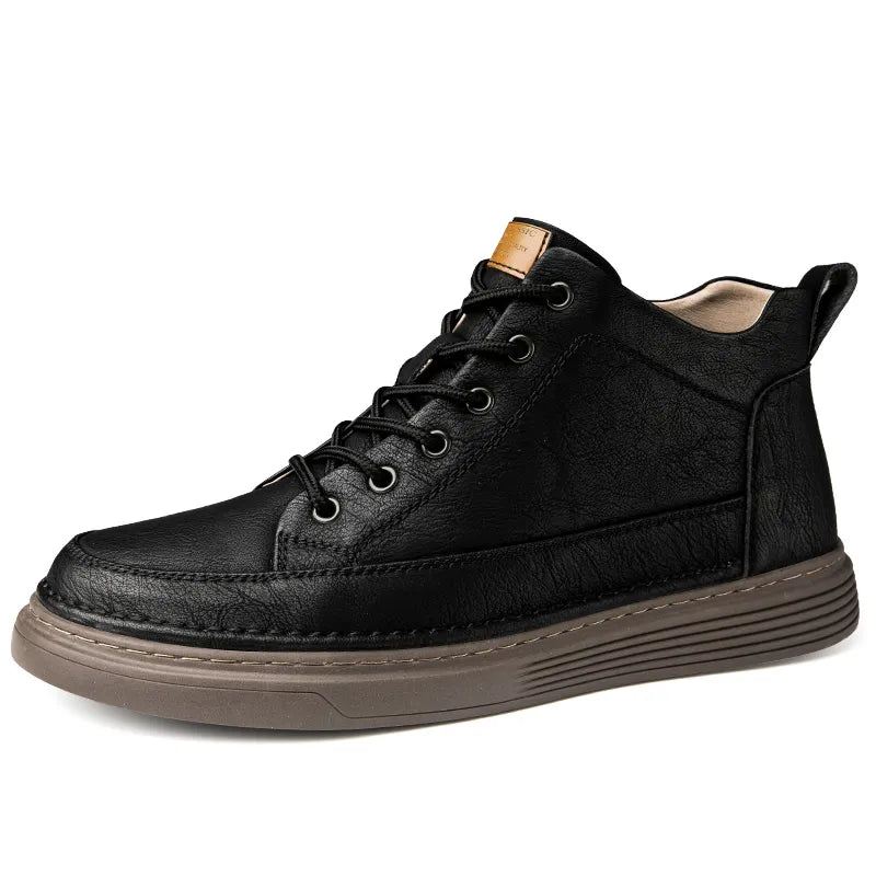 Classic Leather Ankle Boots