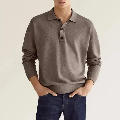 Classic Fit Men's Polo Shirt – Regular Fit Crew Neck Top