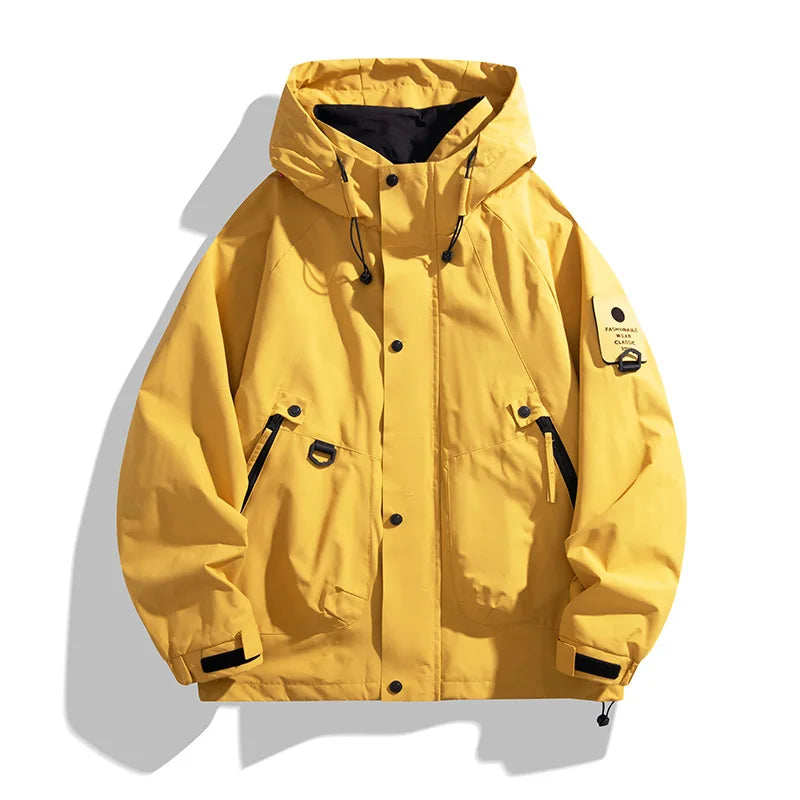 Waterproof Hiking Rain Jacket - BritishElegance