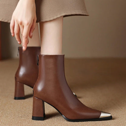 Elyth Genuine Leather Boots