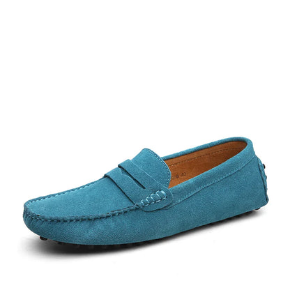 Authentic Leather Slip On Shoes